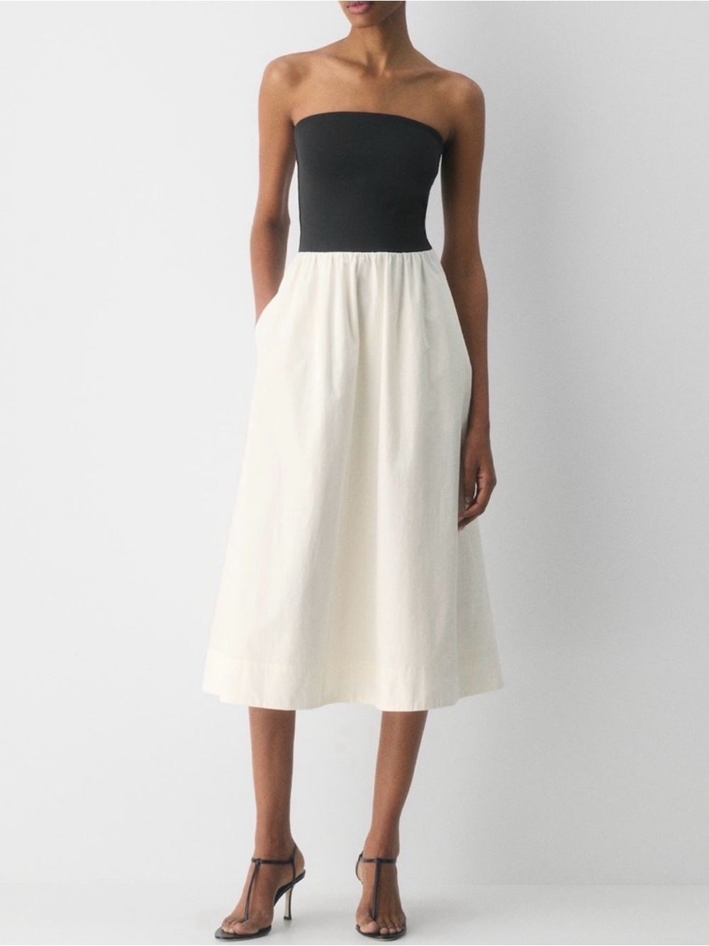 Babaton Fluid Poplin Dress